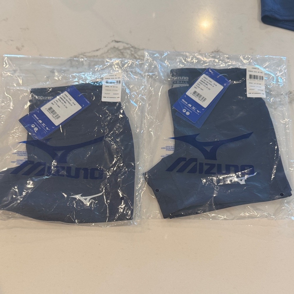 Mizuno  Navy Volleyball Shorts- 3 Pair